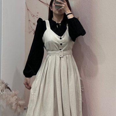 dress kombinasi